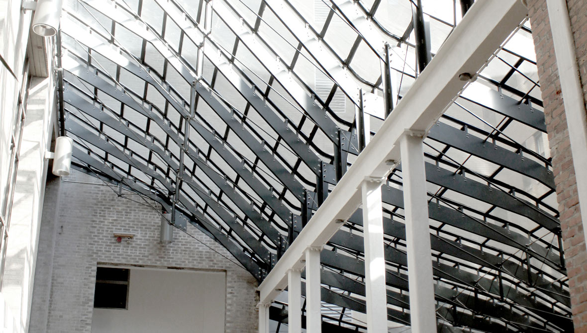 bridgeport atrium light filled interior